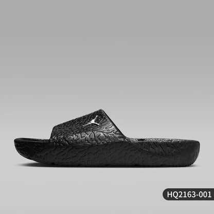 Nike Genuine Jordan Men's Crack Texture Bath Sandals HQ2163-001