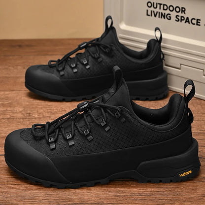 2025 New Hiking Shoes Non-Slip Grip Men's Spring Fall Outdoor Casual Sports Shoes Breathable Comfortable Durable Leisure Sneakers