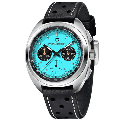 Pagani design2026fashion men's quartz watch top brand luxury sapphire VK63 men's chronograph all-steel diving relógios masculino