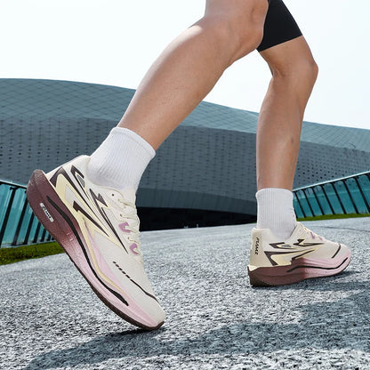 Unisex Sports Shoes Fashionable Lace Up Running Shock-absorbing Anti Slip Rebound Training Shoes 2026 New Outdoor Fitness Shoes