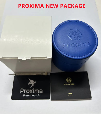 Proxima PX1752 Mechanical Men's Watch 9015 Movement Oil Pressure Business Luxury Men Watches Sapphire Glass 10Bar