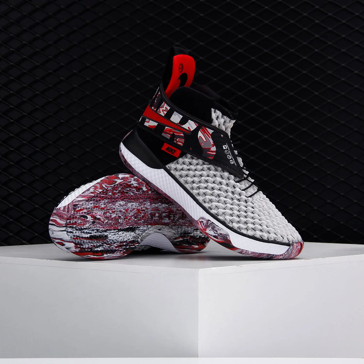 Nike genuine Current Season Men's High-Top Basketball Shoes CQ6422-100