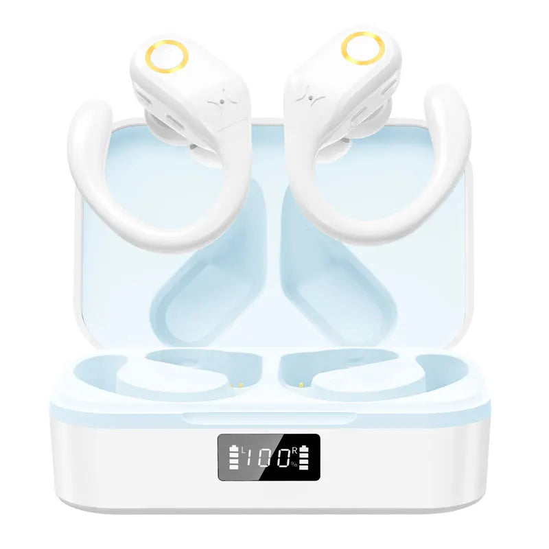 Newest ANC Wireless Bluetooth 5.3 TWS Earbuds – Noise Cancelling Earphones with Dual Mic ENC, Deep Bass, IP57 Waterproof, 40H Playtime