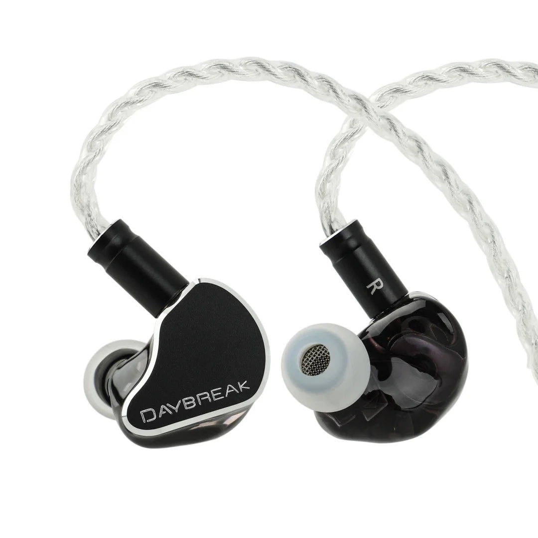 CrinEar Daybreak 1DD+2BA+2MPT Tribrid In-Ear Monitors – Micro-Planar Tweeters HiFi Wired Audiophile IEM Earphones