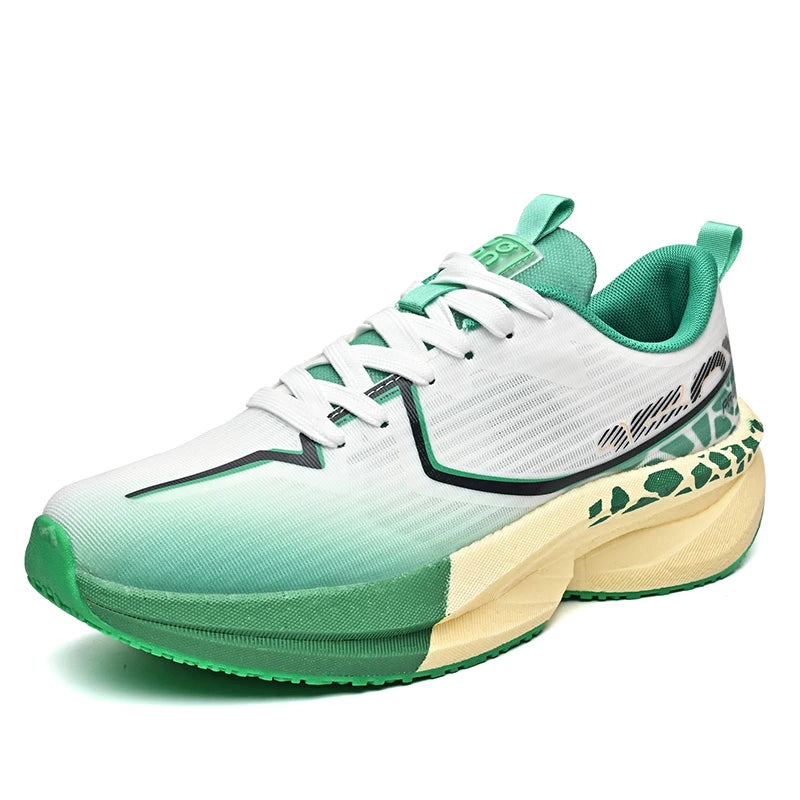 Mens Sports Shoes New Marathon Casual Sports Lightweight Running Shoes Youth Comfortable Mesh Cushioning Outdoor Fitness Shoes