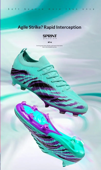 New Men Football Boots Sport Soccer Shoes Match Unisex Ultralight Cleats Comfortable Non-Slip Outdoor Adult Grass High-quality