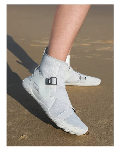 Outdoorové sportovní brodicí tenisky na turistiku, unisex plavecké boty do vody, vysoké barefoot aqua boty na pláž, fitness, potápění a surfování, sandály