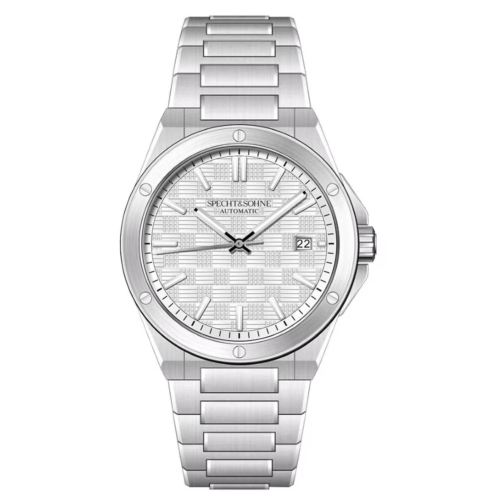 Specht&Sohne 2025 New 38MM Men's Watches Automatic Watch Japan Miyota 8215 Movt Steel Sapphire Crystal Reloj Homb Waterproof