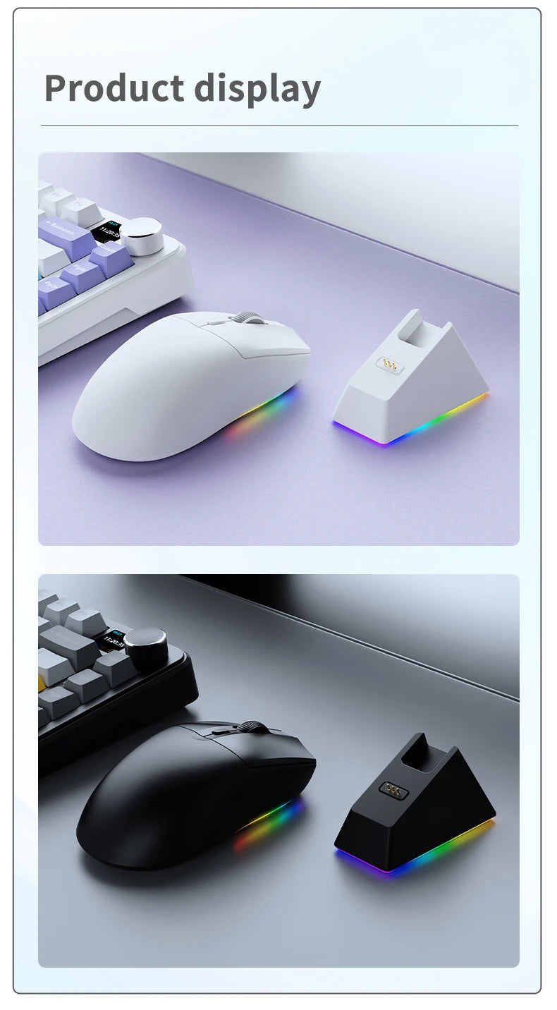 Ratón inalámbrico AJAZZ AJ139Pro/AJ139V2MC con chipset PMW3395/PAW3311, 12000-26000Dpi, ratón gaming profesional