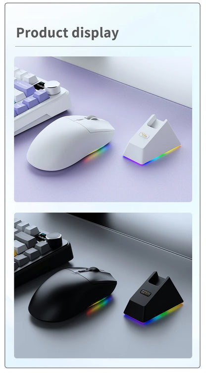 Ratón inalámbrico AJAZZ AJ139Pro/AJ139V2MC con chipset PMW3395/PAW3311, 12000-26000Dpi, ratón gaming profesional