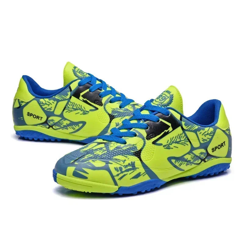 New Men Kids Professional Soccer Shoes Boys Cleats Non-Slip Grass Football Boots Adult Ultralight Training Shoes Drop Shipping