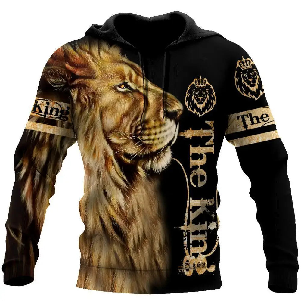 Fashion Autumn lion,wolf Hoodies White Tiger Skin 3D All Over Printed Mens Sweatshirt Unisex Zip Pullover Casual Jacket