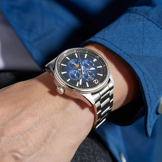 WM Watch Automatic Mechanical Watches Waterproof Multifunctional Business Men's Watches Watch WM160M
