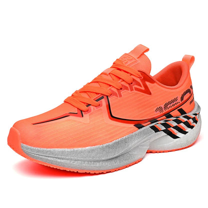 Mens Sports Shoes New Marathon Casual Sports Lightweight Running Shoes Youth Comfortable Mesh Cushioning Outdoor Fitness Shoes