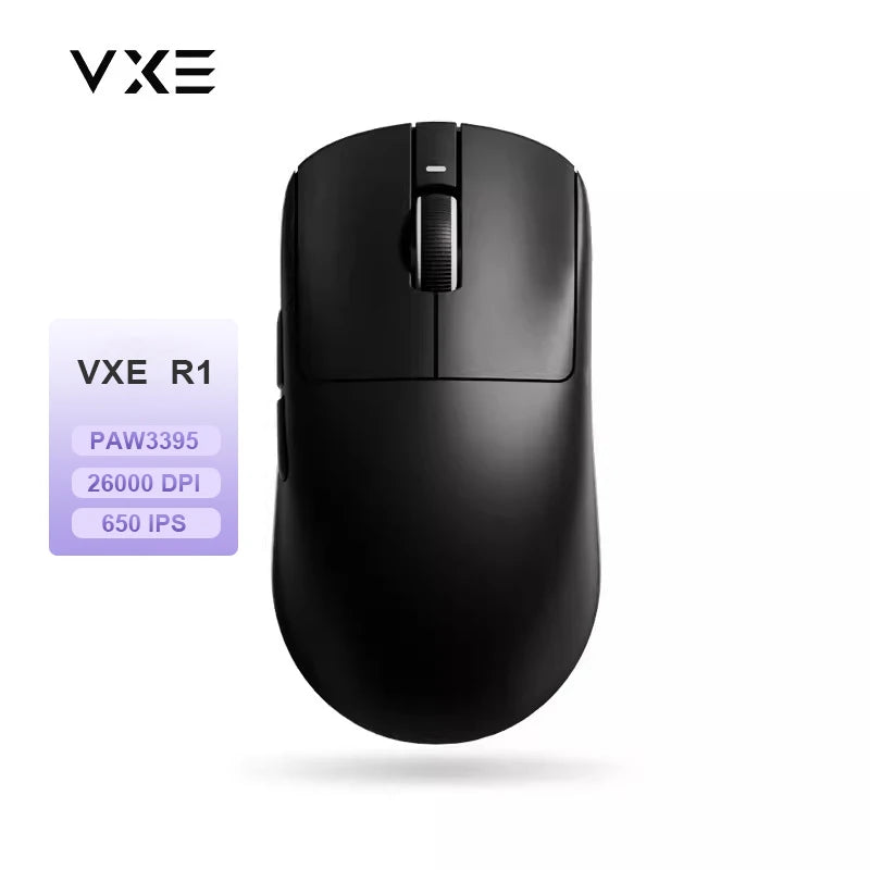 ATK VXE Dragonfly R1 Pro MAX Wireless Gaming Mouse, PAW3395 Wireless Gaming Mouse, Ultra-Lightweight Rechargeable Esports FPS Mouse with 26,000 DPI