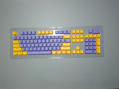 Good Pbt Oem Keycaps 61/87/104keys Custom RGB Player Backlit Double Shot Keycaps Gaming Accessories Ergonomic Teclado Pink/Black