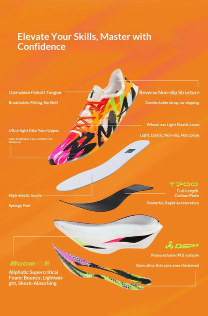 BMAI Breathable 20km Marathon Shoes for Man Cushion Carbon Plate Men's Casual Sneakers Men Luxury Trainers Sports Running Shoe