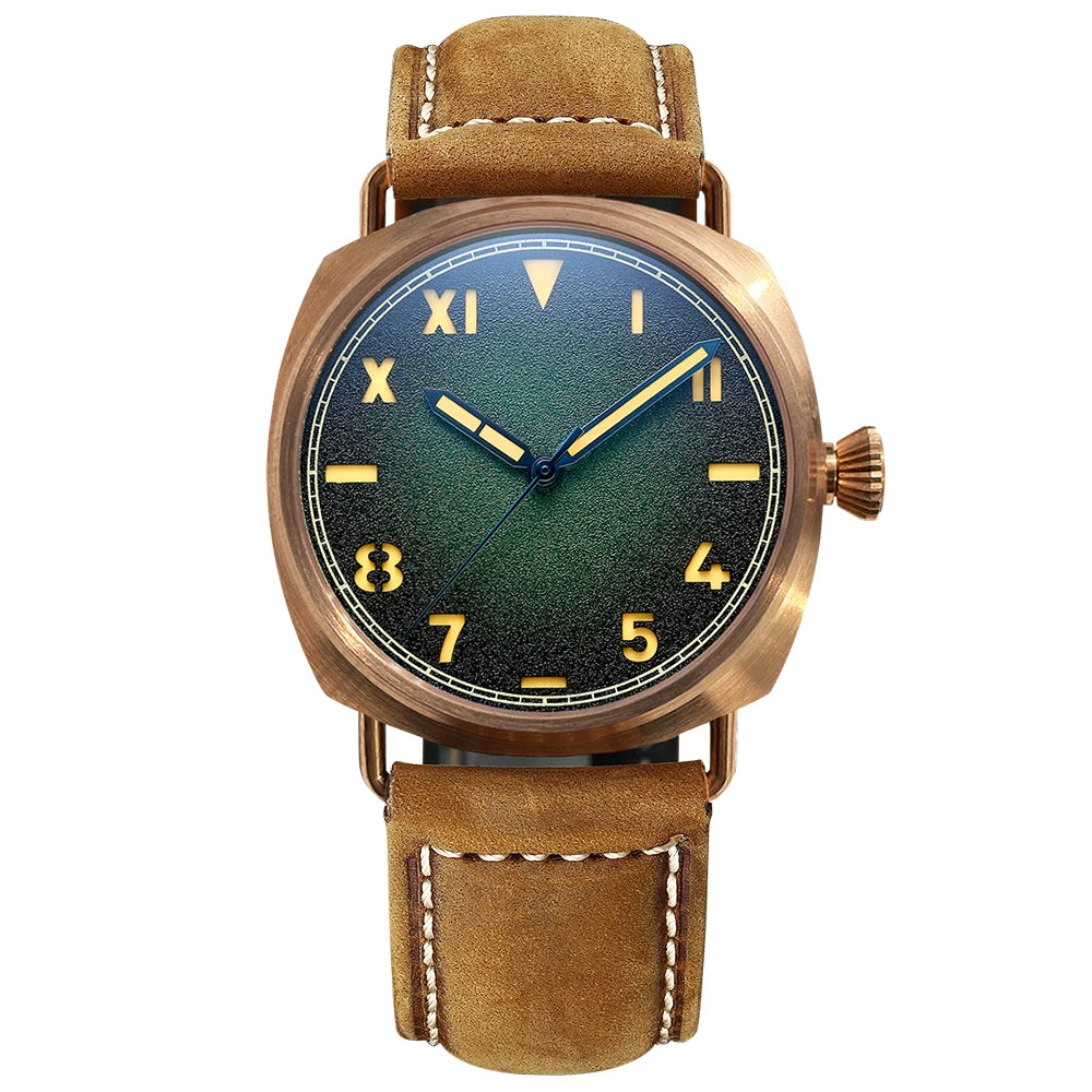 STEELFLIER Official SF760S Luxury Bronze Mechanical Watch NH35 Movt Sapphire Crystal Swiss Luminous 20Bar Waterproof Wristwatch