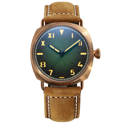 STEELFLIER Official SF760S Luxury Bronze Mechanical Watch NH35 Movt Sapphire Crystal Swiss Luminous 20Bar Waterproof Wristwatch