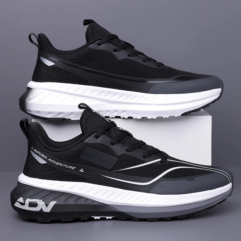 Walking Shoes Men Outdoor Non-slip Good Quality Trendy Flat Wear-Resistant Breathable Sneakers Casual Sport Running Shoes Man