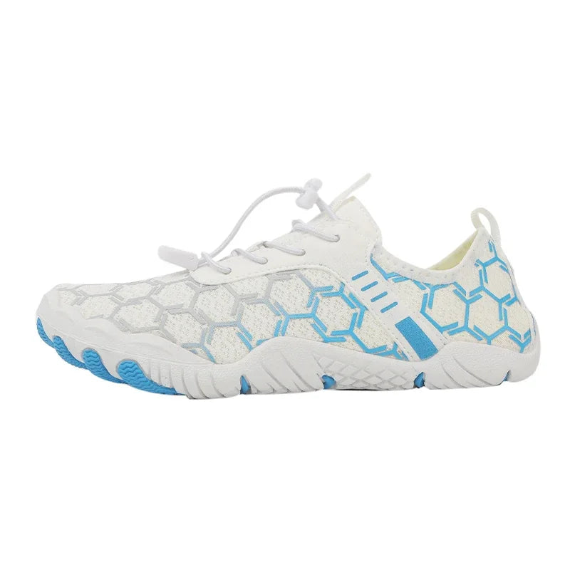 Women Men Aqua Shoes Upstream Wading Water Sneakers Quick Dry Beach Barefoot Outdoor Upstream Wading Water Sports Swimming Shoes