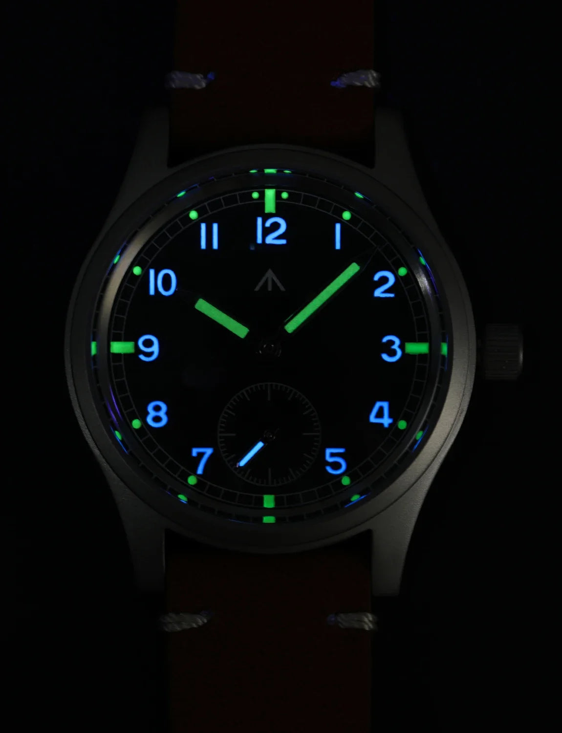 Militado D12 Quartz Watch Men VD78 Movement Domed Sapphire Crystal V2 Clear AR Coating Wristwatch 10Bar Water Resistance Watches