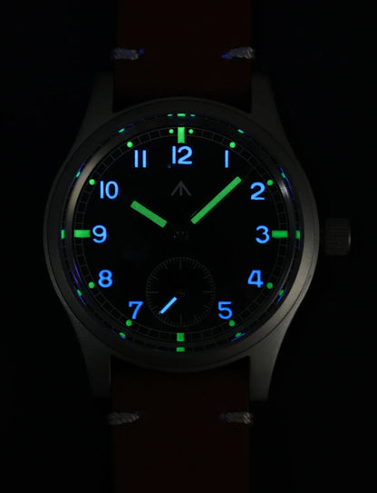 Militado D12 Quartz Watch Men VD78 Movement Domed Sapphire Crystal V2 Clear AR Coating Wristwatch 10Bar Water Resistance Watches