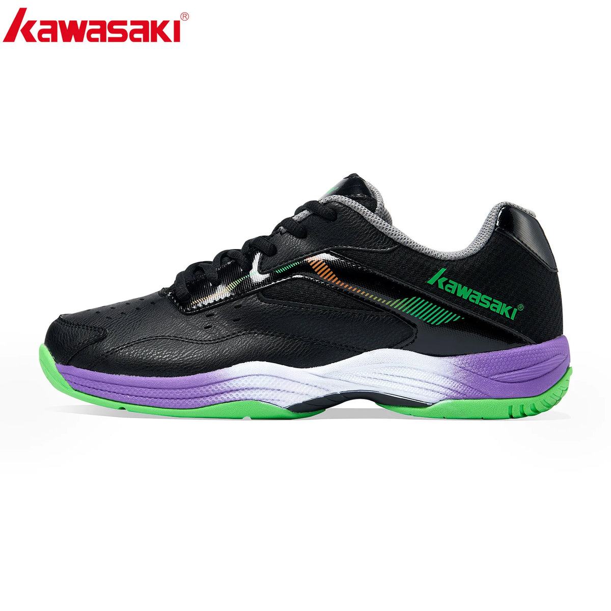 Kawasaki 2025 Sport Shoes For Women Man Trainers Professional Anti Twist Protection For Arch Sprain Badminton Shoes K4B50-C32011