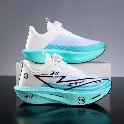 2026 Running Shoes Carbon Board Marathon Men Sports Breathable Lightweight Women's Comfy Athletic Antiskid Sneakers Casual New