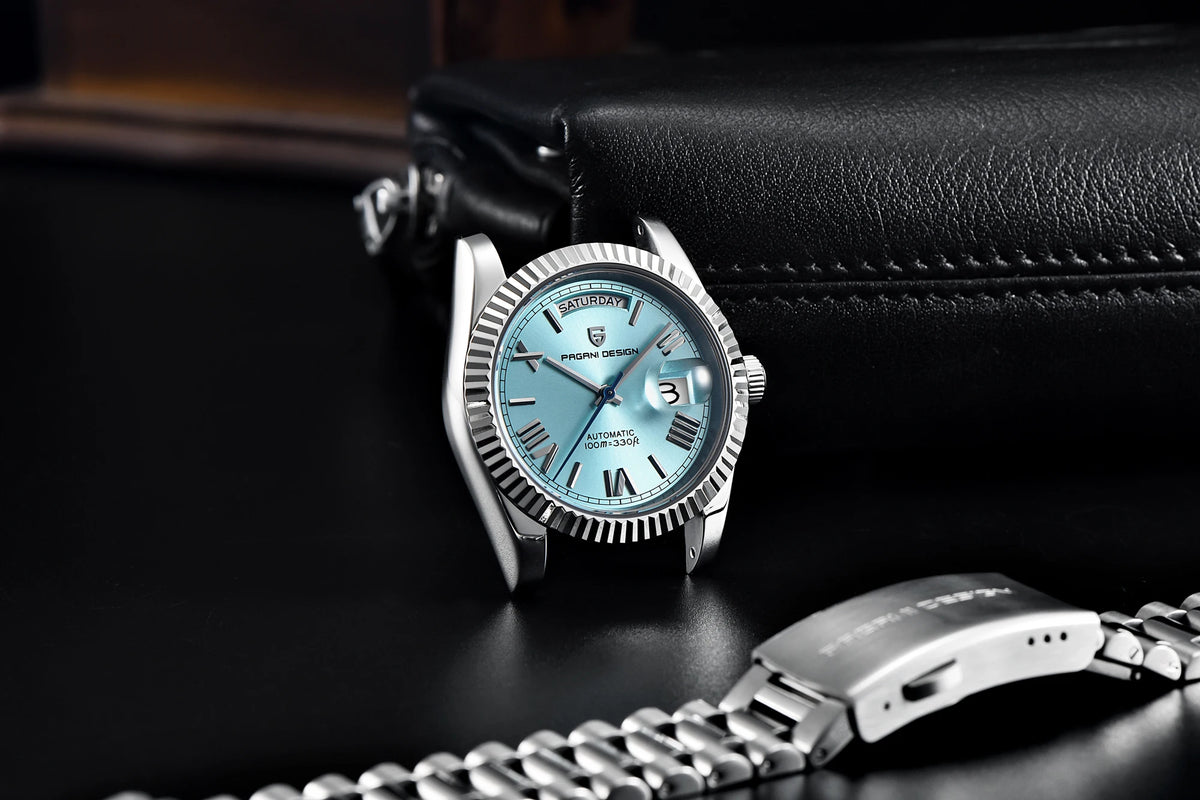 PAGANI DESIGN DD36 Luxury Automatic Watch For Men AR Sapphire Glass Stainless steel Mechanical  Wristwatch EU Warehouse delivery