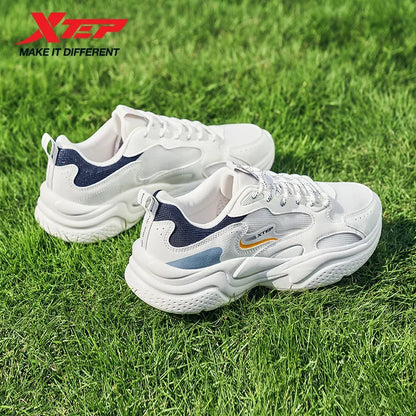 Xtep Casual Shoes For Men Summer New Mesh Breathable Thick Sole Heightened Lightweight Youth Fashion Sports Shoes 875319320001