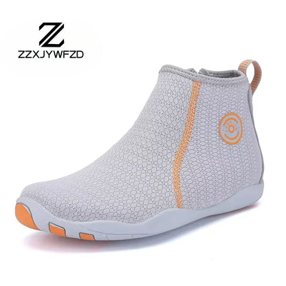 Outdoorové sportovní brodicí tenisky na turistiku, unisex plavecké boty do vody, vysoké barefoot aqua boty na pláž, fitness, potápění a surfování, sandály