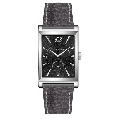 2025 New Fashion Specht & Söhne Square Watch Men's Watches Ultrathin Japan Movt Casual Men Watch Black Color Reloj Hombre 26MM