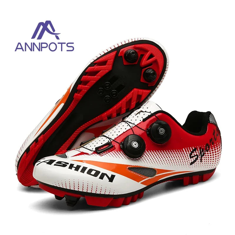2023 New Road Bicycle Shoes Men Cycling Sneakers MTB Cleats Route Cleat Dirt Bike Speed Flat Sports Racing Women SPD Pedal Shoes
