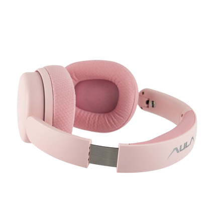 Auriculares gaming AULA G7 Pro con sonido envolvente 7.1, Bluetooth 5.3 inalámbrico y micrófono con cancelación de ruido para PS5/PS4/PC/Switch
