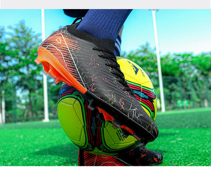 New Men's Football Boots Wholesale Cleats Non-Slip Sneakers Training Soccer Shoes Top Quality FG Drop Shipping Unisex Adult