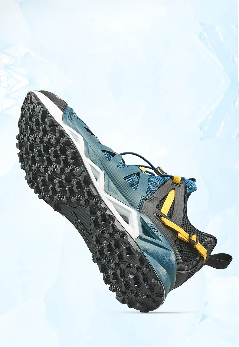 RAX New Men Women Summer Hiking Shoes Breathable Upstream Shoes Trekking Aqua Shoes Outdoor Fishing Camping Sneaker Men