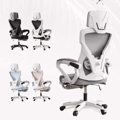 Ergonomic Computer Office Chair with Adjustable Height, Rotating Swivel Design, Comfortable Reclining Boss Chair for Home Office, Study & Gaming