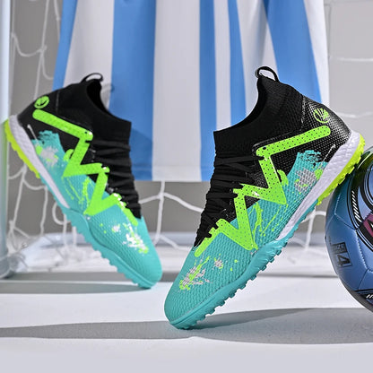 Men New TF Football Boots Society Professional Comfortable Top Quality Male Soccer Shoes Adult Casual Ultralight Football Shoes