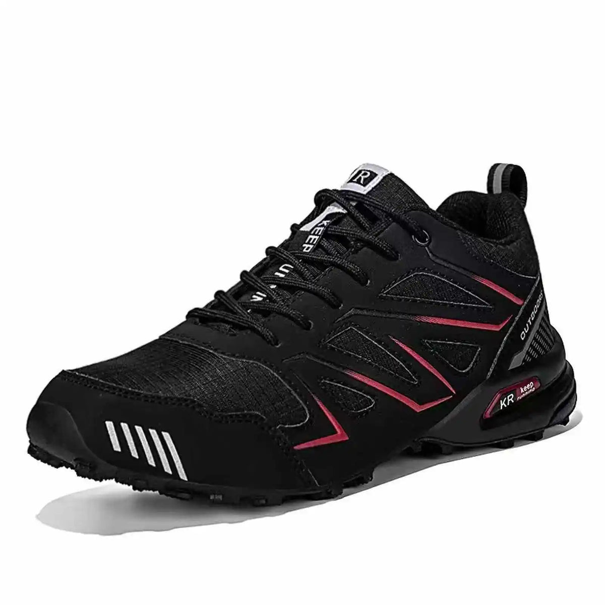 Men's Lockless Cycling Shoes,Outdoor Mountain Cross-Country Non-slip Hiking shoes,Breathable Sports Shoes,Road Cycling Shoes
