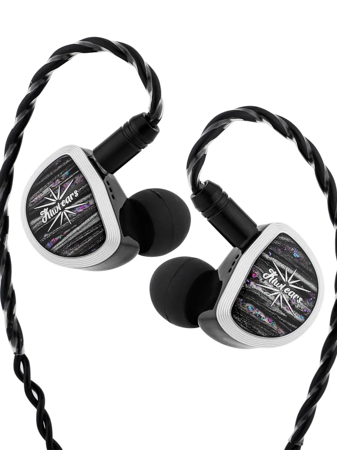 Linsoul Kiwi Ears Aether HiFi Earphones with 15.3mm Planar Driver, Premium Wired IEM Earphones, Detachable Cable System for Gaming & Music