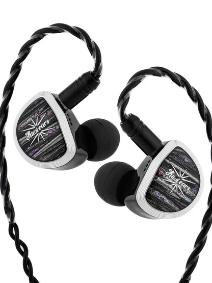Linsoul Kiwi Ears Aether HiFi Earphones with 15.3mm Planar Driver, Premium Wired IEM Earphones, Detachable Cable System for Gaming & Music