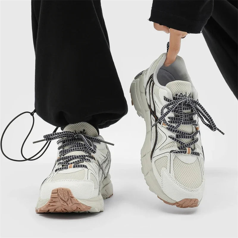 New Men Casual Shoes Outdoor Breathable Running Fashion Walking Leisure Lace-up Jogging Loafers Brand Sneakers Blade Comfortable
