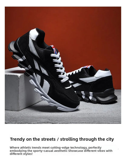 2026 new men's and women's running shoes breathable casual sneakers anti-slip vibration comfortable walking shoes 38-46