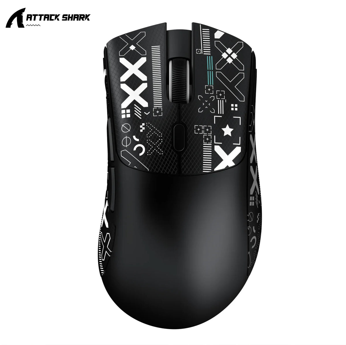 Attack Shark R1/X11 Tri-Mode Wireless Gaming Mouse, 18,000 DPI PAW3311 Bluetooth, 2.4GHz & Wired Lightweight Programmable Gaming Mouse for PC & Laptop
