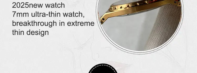 PAGANI DESIGN Men's Quartz Watches Ultra-Thin 7mm Series 37mm Sapphire Stainless Steel Waterproof Watches for Man TMI VJ21
