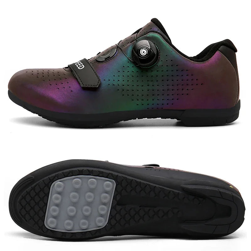 Cycling Sneaker Mtb Road with Sports Speed Bike Shoes  For Men Women Mountain Racing Flat SPD Zapatillas Ciclismo Mtb