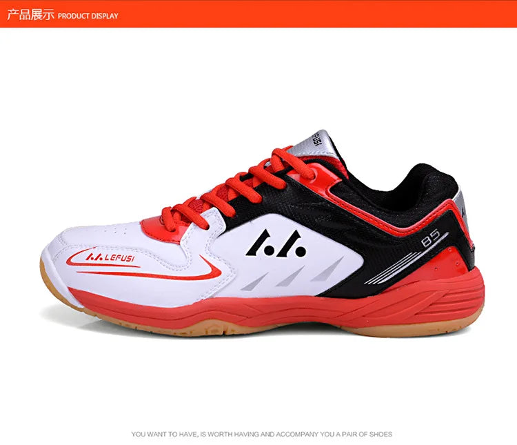 New Badminton Shoes Professional Competition Men and women Unisex Sports Shoes Tennis Shoes Light Weight Table Tennis Sneakers