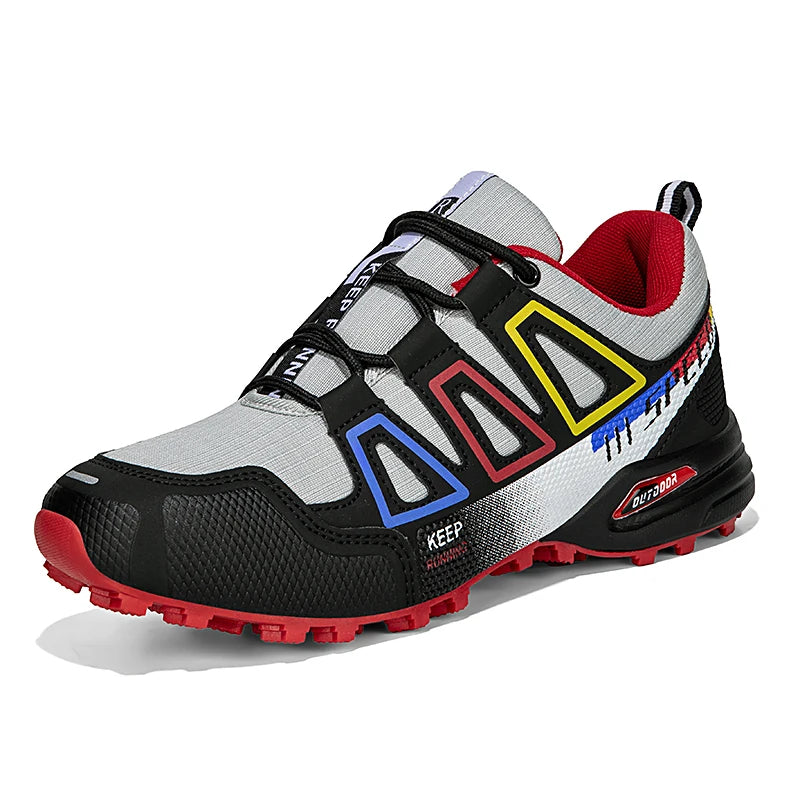 Mens Hiking Shoes Outdoor Off-road Anti Slip Leisure Mountain Camping Sneakers Unisex Comfortable Cushioning Travel Hiking Shoes