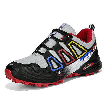 Mens Hiking Shoes Outdoor Off-road Anti Slip Leisure Mountain Camping Sneakers Unisex Comfortable Cushioning Travel Hiking Shoes